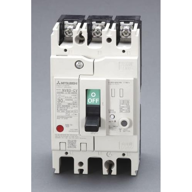 エスコ EA940MN-35 AC100-440V/50A/3極漏電遮断器(フレーム60) 1個（ご注文単位1個）【直送品】