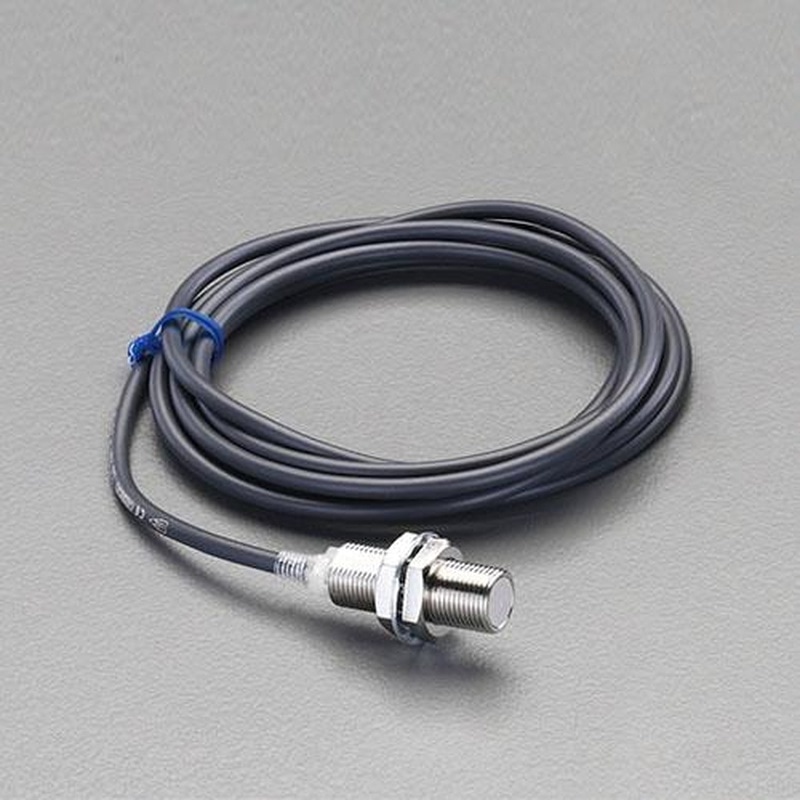 エスコ EA940LN-1 M8/直流2線近接センサー(2mm・シールド) 1個(ご注文単位1個)【直送品】