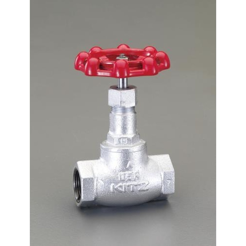エスコ EA470CE-6 Rc3/4”グローブバルブ(ダクタイル鋳鉄製) 1個（ご注文単位1個）【直送品】