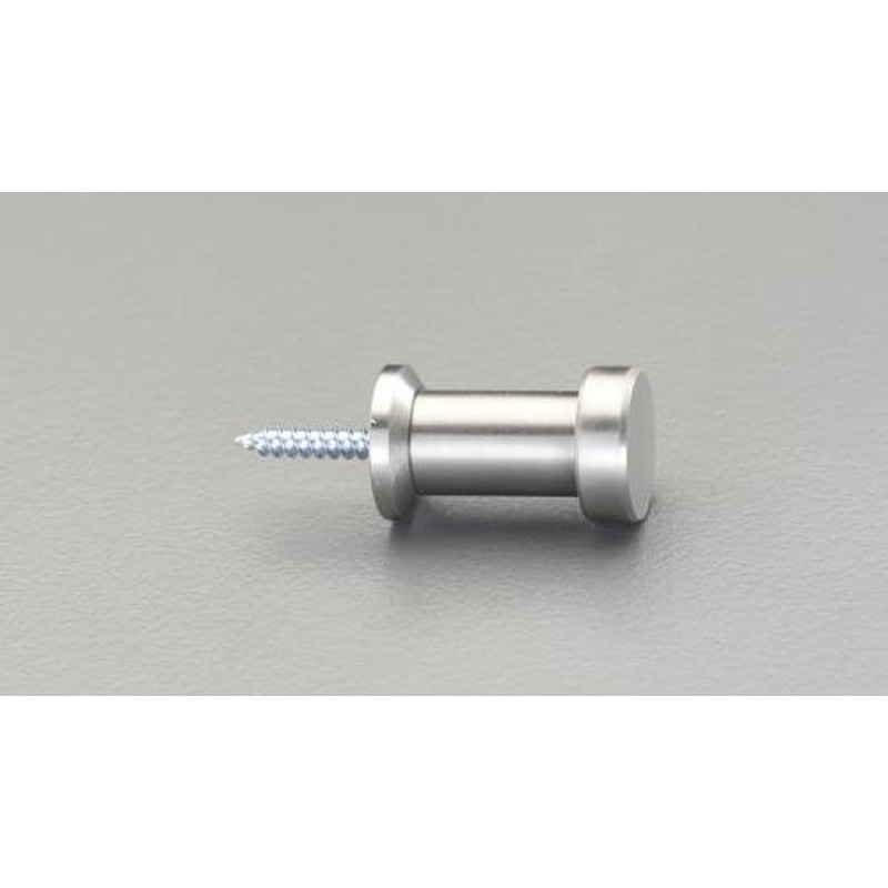 エスコ EA951DA-18 φ25x51.0mmフック・ねじ付(真鍮) 1個(ご注文単位1個)【直送品】