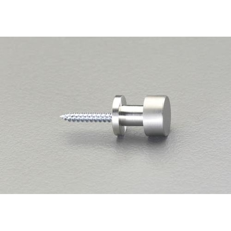 エスコ EA951DA-9 φ20x14.0mmフック・ねじ付(真鍮) 1個(ご注文単位1個)【直送品】