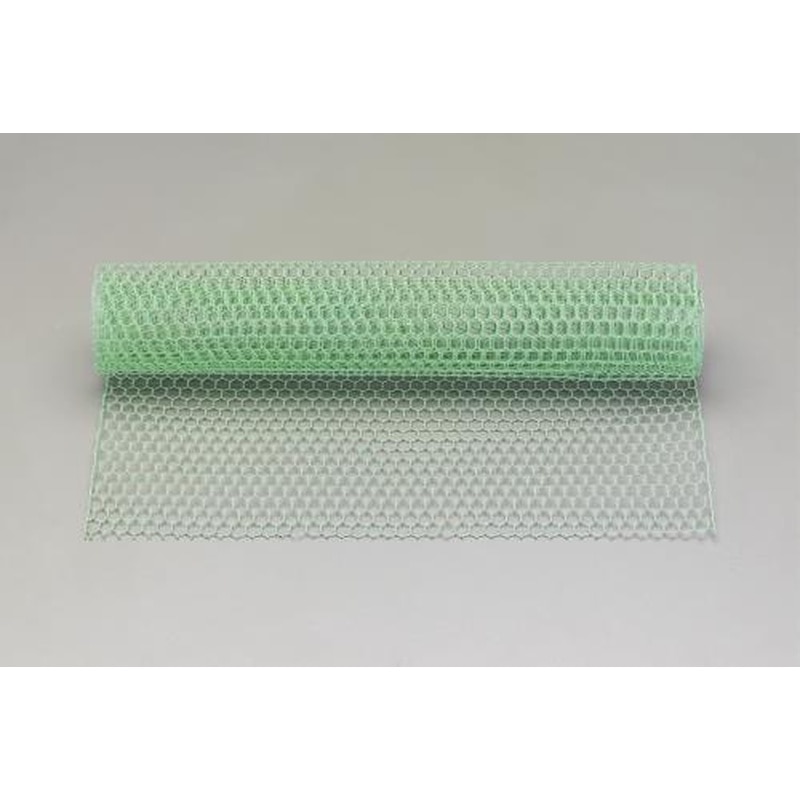 エスコ EA952AC-116 450x1000mm/16mm目亀甲網(鉄ビニール被覆/緑) 1個（ご注文単位1個）【直送品】