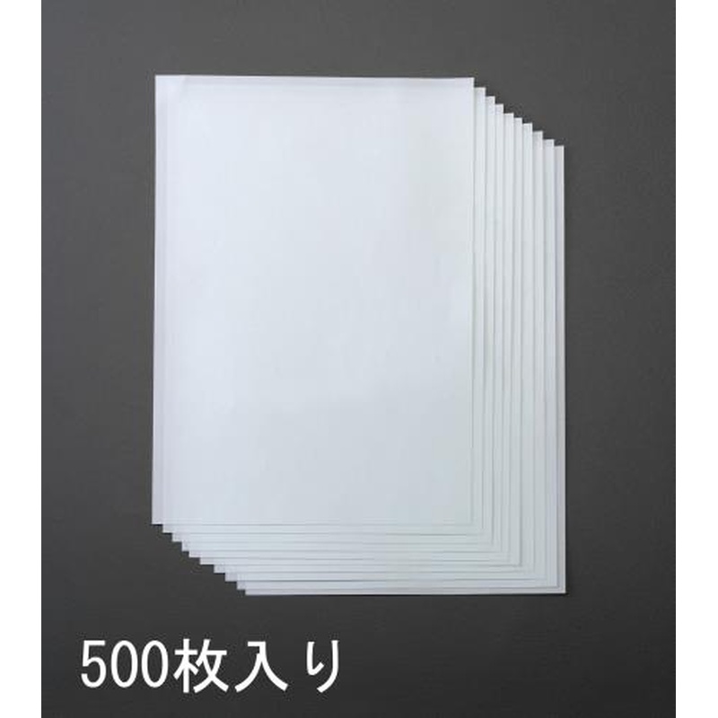 エスコ EA759X-260 A4クリーンルーム用ペーパー(500枚) 1個（ご注文単位1個）【直送品】