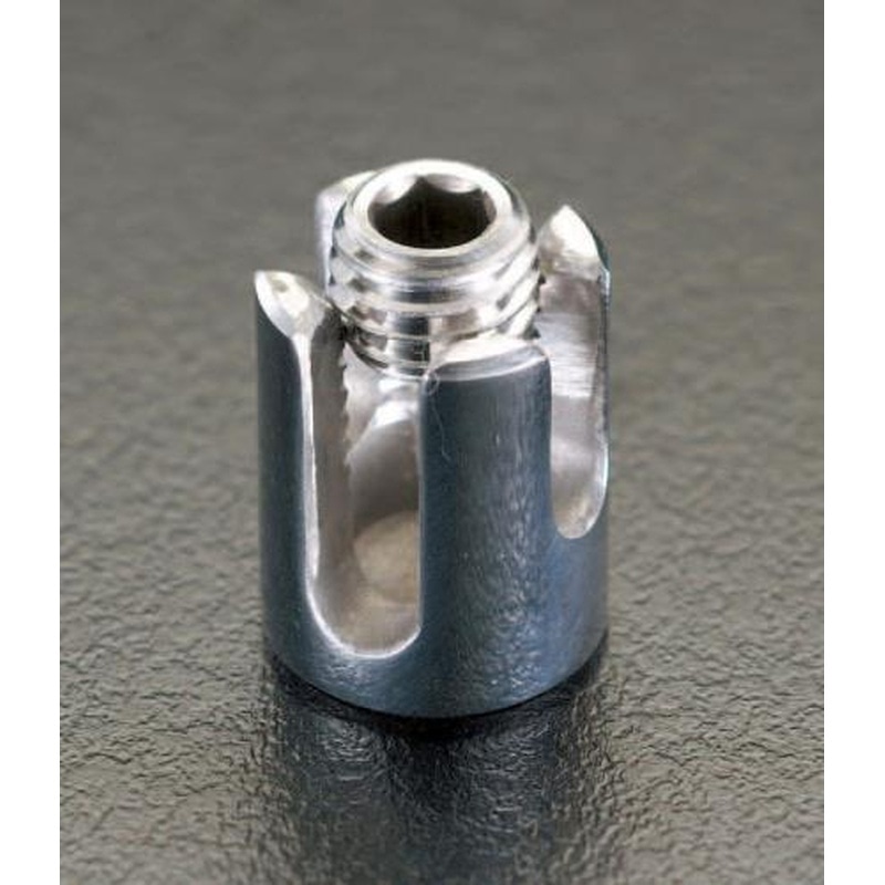 エスコ EA638RF-4 4mm/90゜クロスクランプ(ステンレス製) 1個(ご注文単位1個)【直送品】