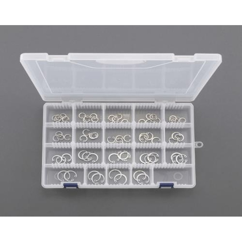 エスコ EA949PA-3 6.4-25mm穴用スナップリングセット(ステンレス) 1個（ご注文単位1個）【直送品】