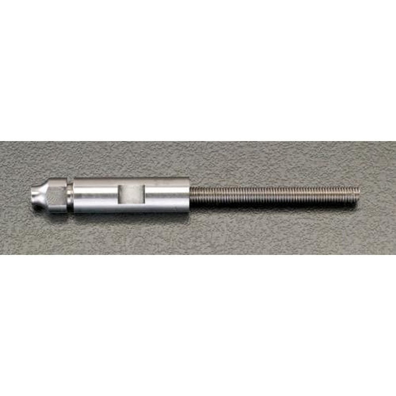 エスコ EA638RL-14 4mm/M6ワイヤー止め金具(右ねじ/ステンレス製) 1個（ご注文単位1個）【直送品】