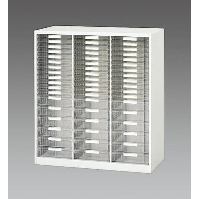 エスコ EA954DH-34 900x400x1030mm/3列・18段キャビネット(トレー型) 1個(ご注文単位1個)【直送品】