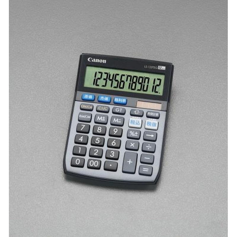 エスコ EA761GA-86A 12桁計算機 1個（ご注文単位1個）【直送品】