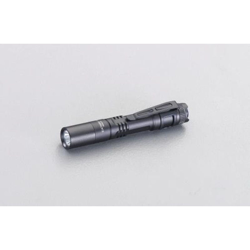 エスコ EA758RE-1A[単4x1本]フラッシュライト/LED(黒) 1個（ご注文単位1個）【直送品】