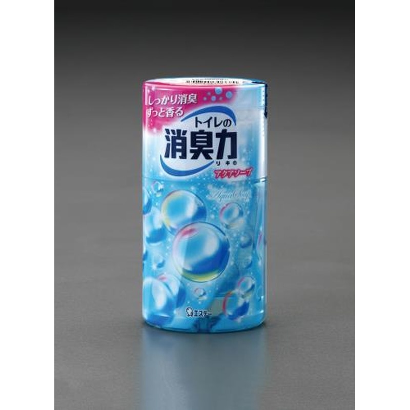 エスコ EA939AC-1A 400ml消臭剤(トイレの消臭力アクアソープ) 1個(ご注文単位1個)【直送品】