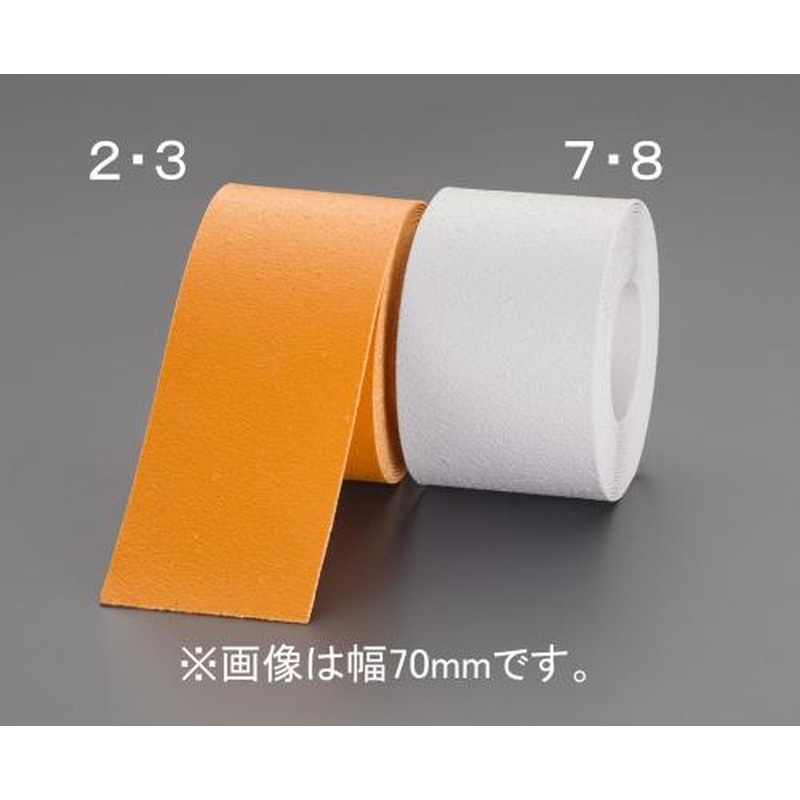 エスコ EA944PJ-7 100mmx5mラインテープ(加熱接着式/白) 1個（ご注文単位1個）【直送品】