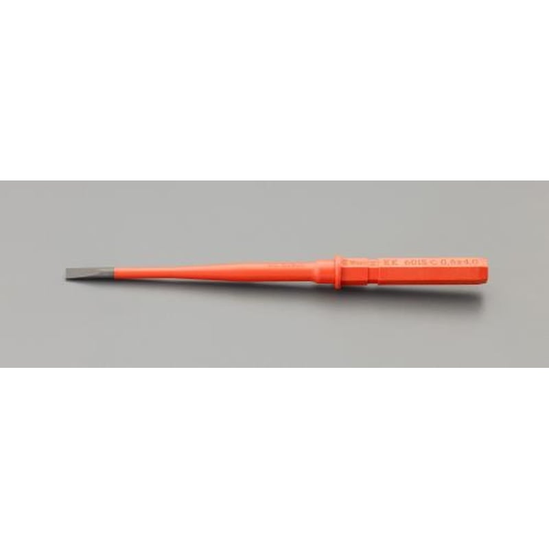 エスコ EA560-52 4.0x0.8x154mm［-]ドライバービット(絶縁/先細) 1個（ご注文単位1個）【直送品】
