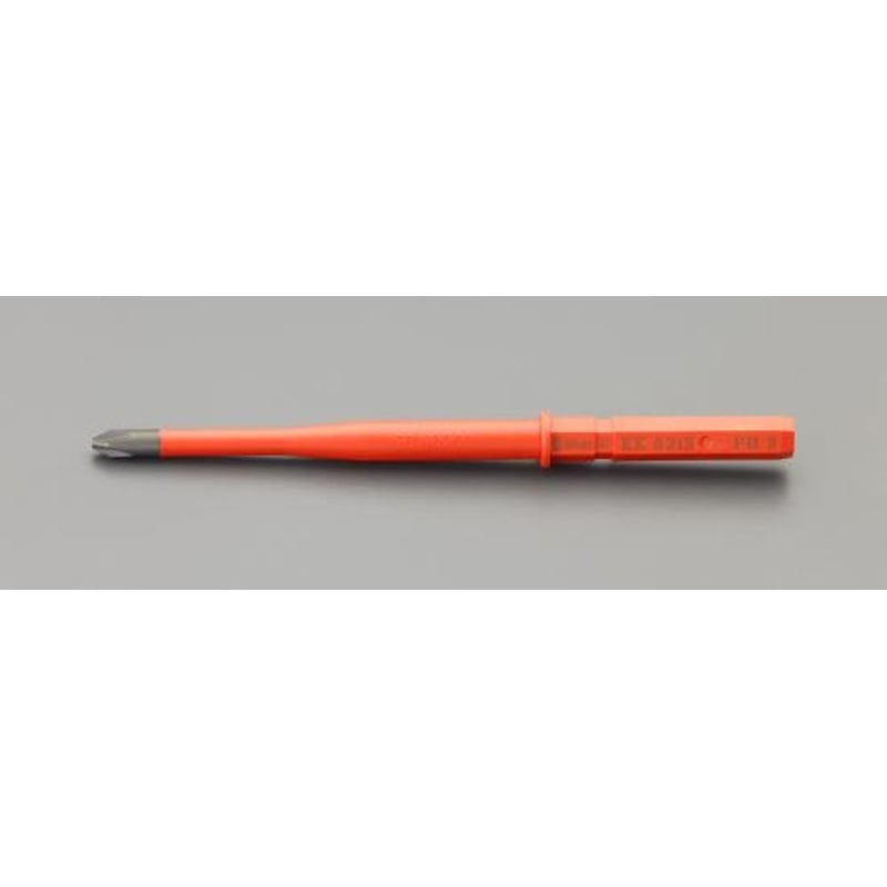 エスコ EA560-62 #2x154mm［＋]ドライバービット(絶縁/先細) 1個（ご注文単位1個）【直送品】