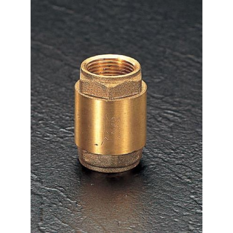 エスコ EA465L-14 G1・1/2”ねじ付逆止弁 1個(ご注文単位1個)【直送品】