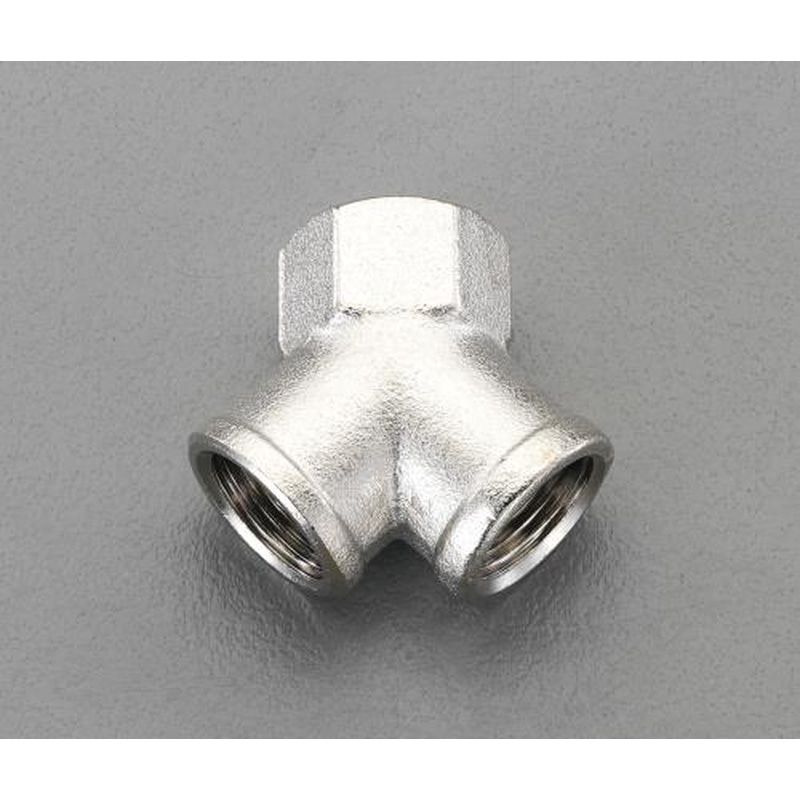 エスコ EA141CB-13 G3/8”Y型コネクター(真鍮製) 1個（ご注文単位1個）【直送品】