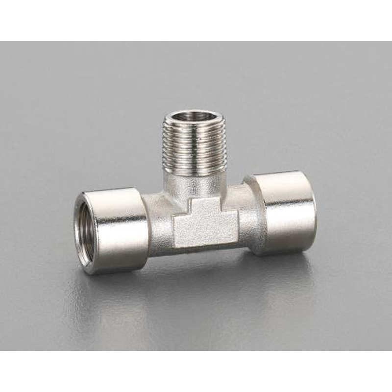 エスコ EA141CC-24 R1/2”xG1/2”T型コネクター(真鍮製) 1個（ご注文単位1個）【直送品】