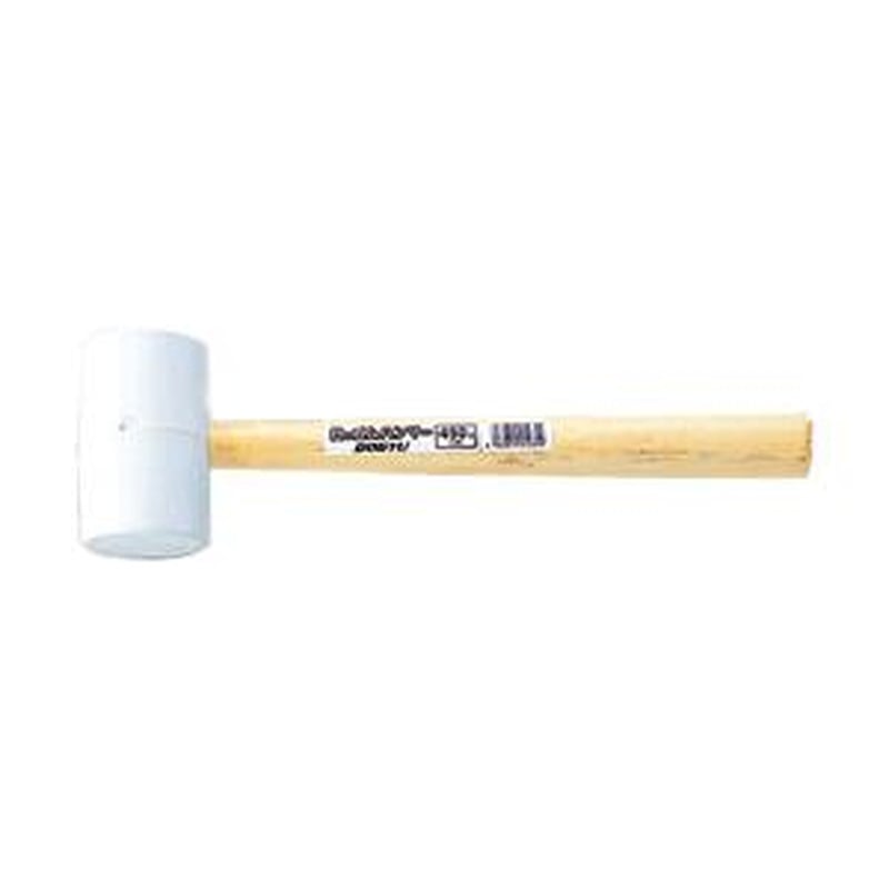 エスコ EA575WB-23 450g/57x340mmゴムハンマー(白) 1個(ご注文単位1個)【直送品】