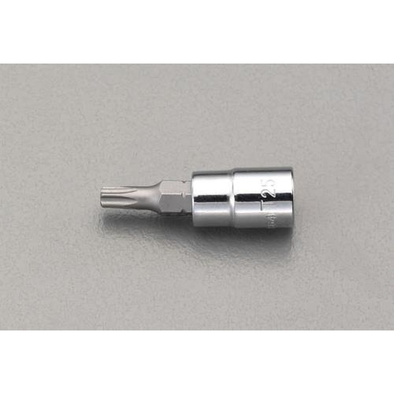 エスコ EA617CS-15 1/4”DR/T15［Hexlobe]ビットソケット 1個（ご注文単位1個）【直送品】