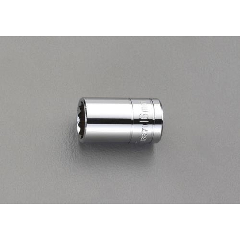 エスコ EA617DX-116 1/2”DRx16mmソケット 1個（ご注文単位1個）【直送品】