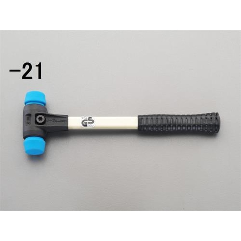 エスコ EA575HB-24 1710g/60mmハンマー(エラストマ・ソフト/ファイバーG・H) 1個（ご注文単位1個）【直送品】