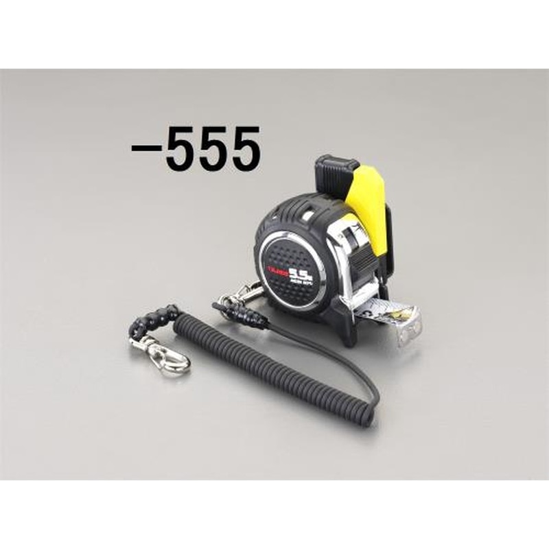 エスコ EA720JN-575 25mmx7.5mメジャー(ホルダー・安全ロープ付) 1個（ご注文単位1個）【直送品】
