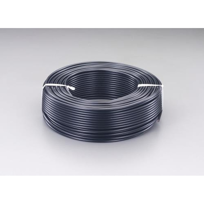 エスコ EA940AR-62 5.4mmx20m同軸ケーブル(75Ω/黒) 1個（ご注文単位1個）【直送品】