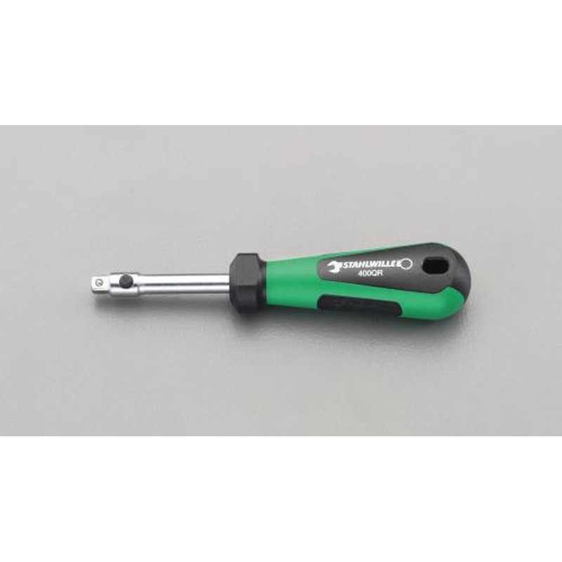 エスコ EA617XR-21 1/4”DR/150mmドライバー型ハンドル(ロッキング) 1個(ご注文単位1個)【直送品】