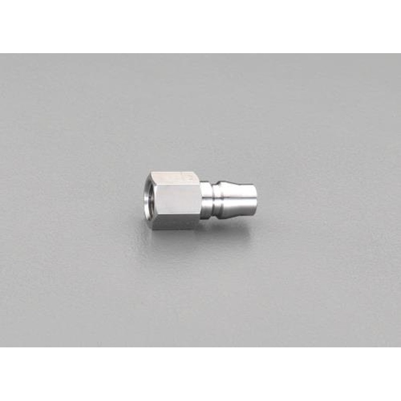 エスコ EA140DC-114 Rc1/2”雌ねじプラグ(20型/ステンレス) 1個(ご注文単位1個)【直送品】