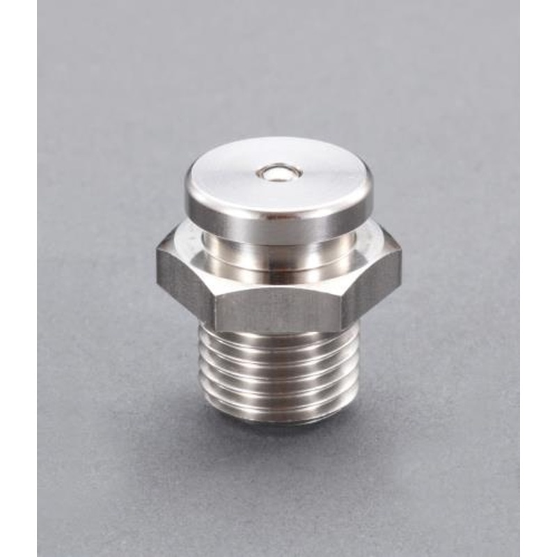エスコ EA991CY-46 R1/8”グリースニップル(ボタンヘッド/ステンレス製) 1個（ご注文単位1個）【直送品】