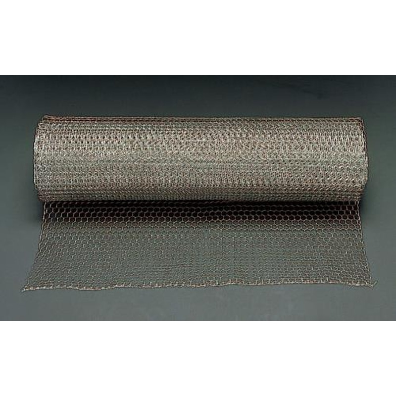 エスコ EA952AB-11 0.91x30m/40mm目亀甲網(ステンレス製) 1個（ご注文単位1個）【直送品】