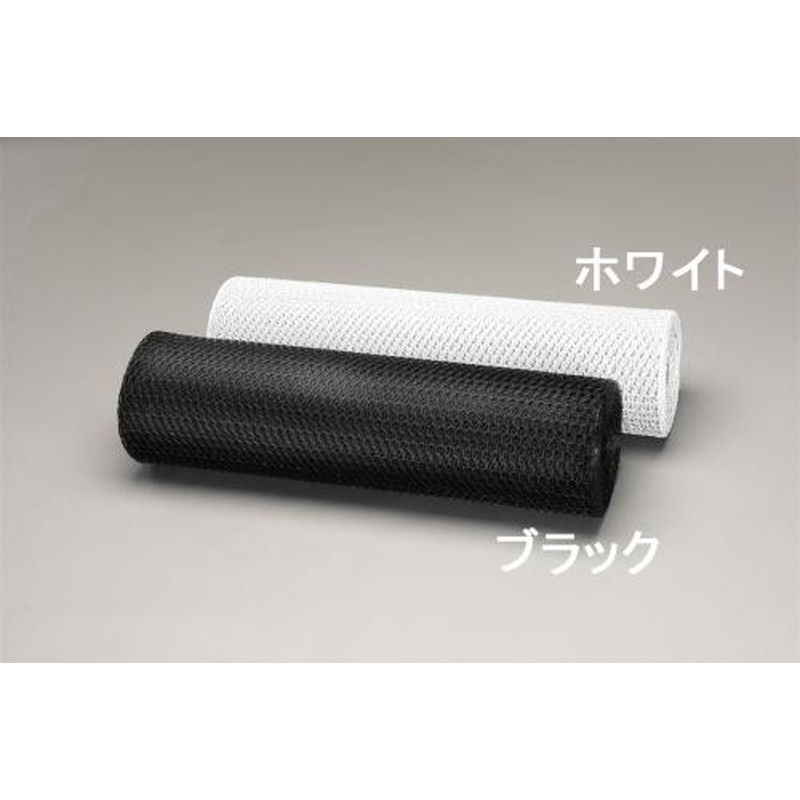 エスコ EA952AC-84 0.91x30m/16mm目亀甲網(鉄ビニール被覆/黒) 1個(ご注文単位1個)【直送品】