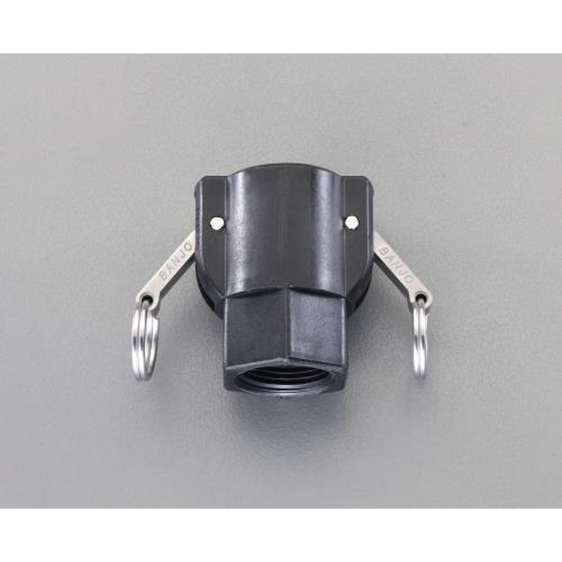 エスコ EA462BP-14 1-1/2”雌ねじカップリング(ポリプロピレン製) 1個（ご注文単位1個）【直送品】