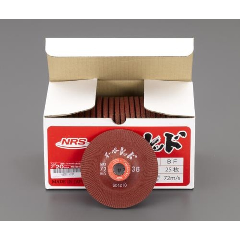 エスコ EA809YC-36 105x6mm/#36オフセット型砥石(高耐久/25枚) 1個(ご注文単位1個)【直送品】