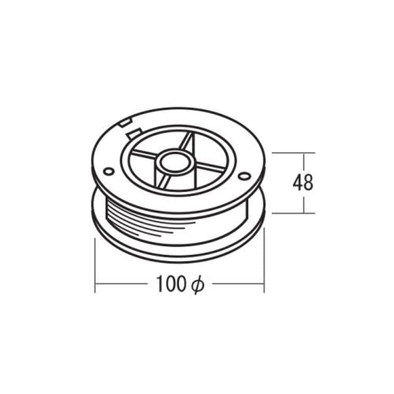 エスコ EA315HB-12 φ0.8mmx140mフラックス入ワイヤ(ステンレス) 1個（ご注文単位1個）【直送品】