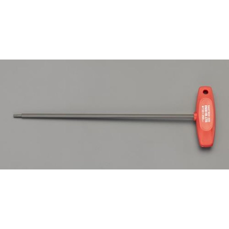 エスコ EA573KN-227 T27x250mm［Hexlobe]T型ドライバー 1個（ご注文単位1個）【直送品】