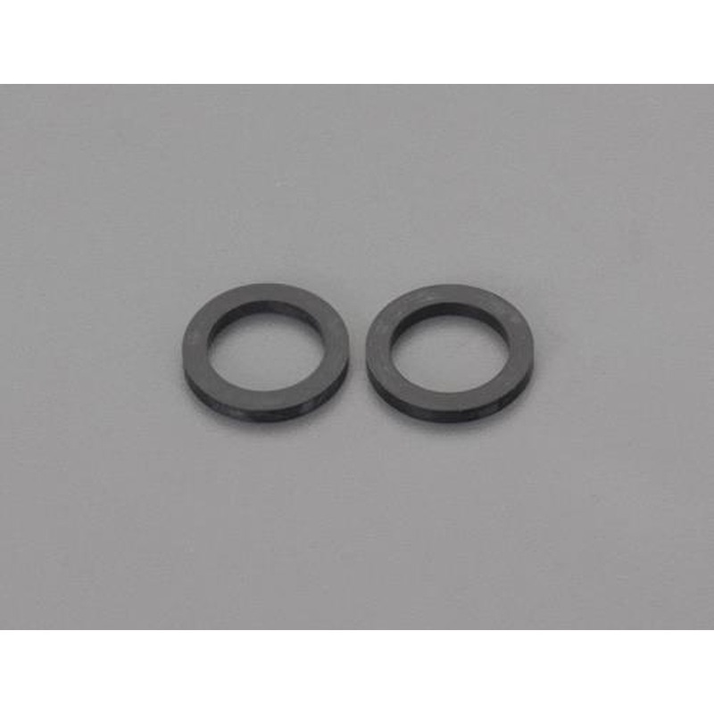エスコ EA124MK-2 平パッキン(13mm水栓用/2個) 1個（ご注文単位1個）【直送品】