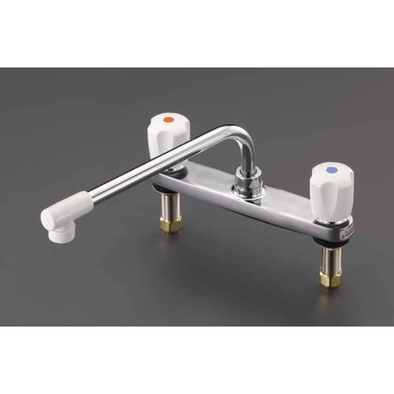 エスコ EA468CY-41 PJ1/2”2ハンドル混合水栓 1個(ご注文単位1個)【直送品】