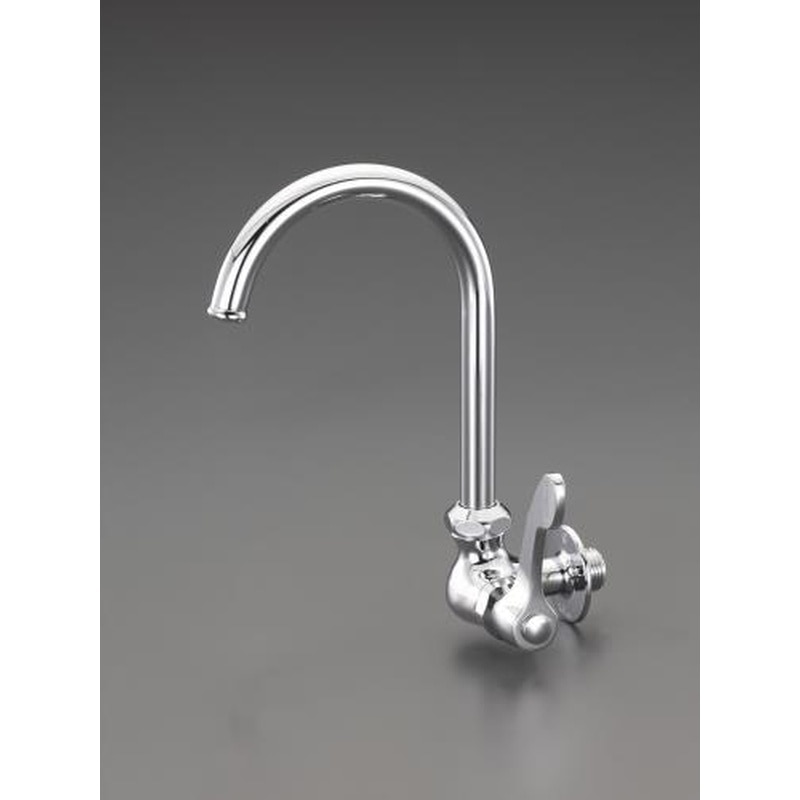 エスコ EA468BJ-14B PJ1/2”横形スワン水栓 1個（ご注文単位1個）【直送品】