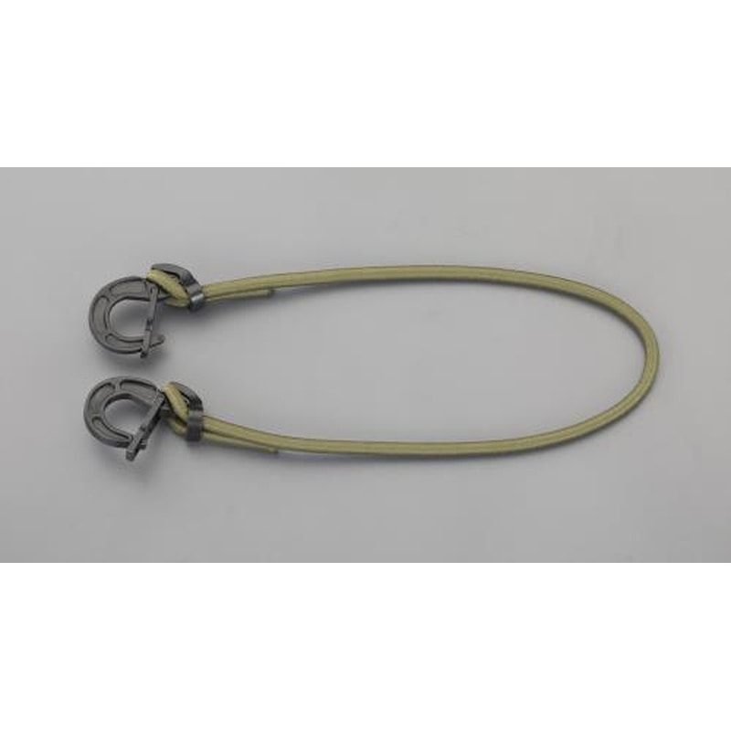エスコ EA628WH-64 φ8mmx1200mmバンジーコード(フック付/2本) 1個(ご注文単位1個)【直送品】