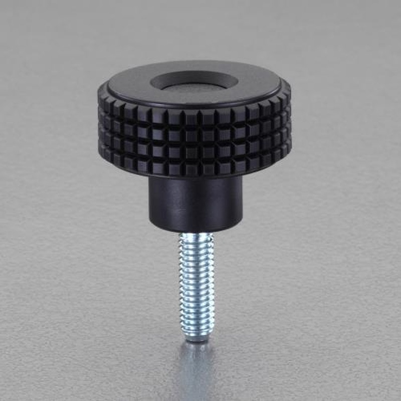 エスコ EA948BX-132A M5x20mm/φ31mm雄ねじノブ 1個(ご注文単位1個)【直送品】