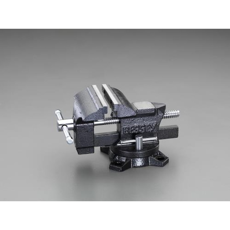 エスコ EA525BG-1 115mmベンチバイス(回転台付) 1個(ご注文単位1個)【直送品】