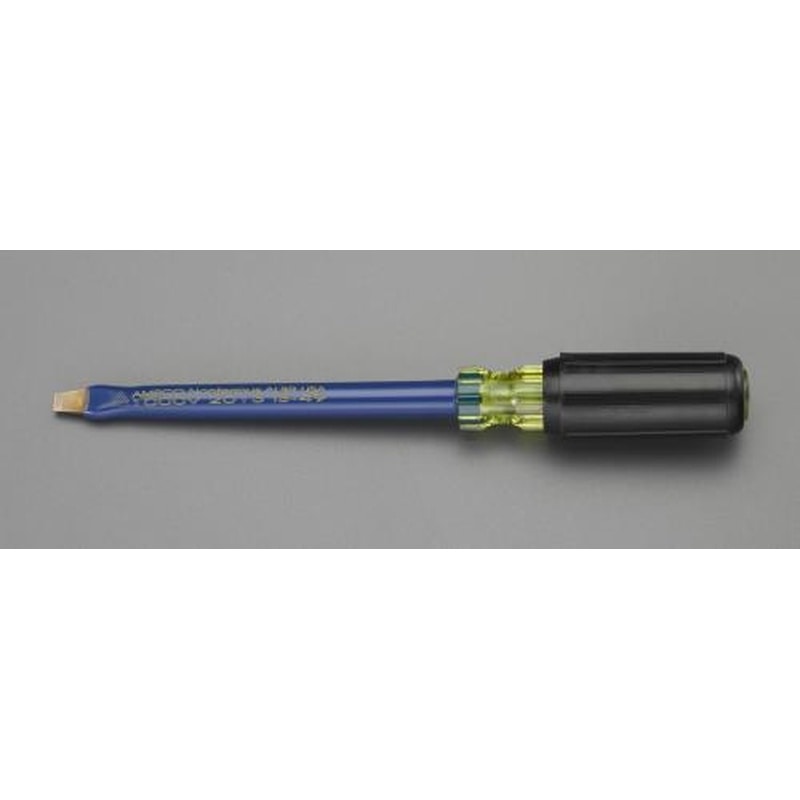エスコ EA642ZB-8 8.0x150mm［-]ドライバー(絶縁・防爆) 1個（ご注文単位1個）【直送品】