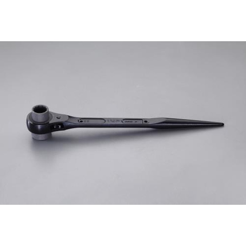エスコ EA602AJ-22 24x26mm/358mm両口ラチェットレンチ(シノ付) 1個(ご注文単位1個)【直送品】