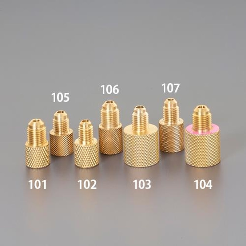 エスコ EA443D-105 M10xF1/4”フレアーアダプター(雌/雄) 1個(ご注文単位1個)【直送品】