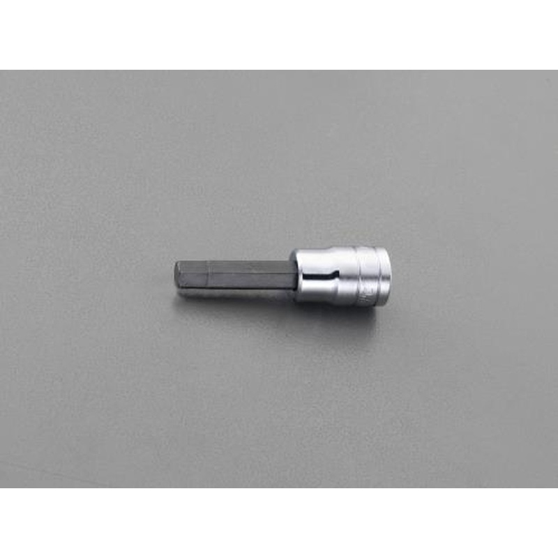 エスコ EA618RX-101 1/2”DR/3/16”x65mm［HEX]ビットソケット 1個（ご注文単位1個）【直送品】