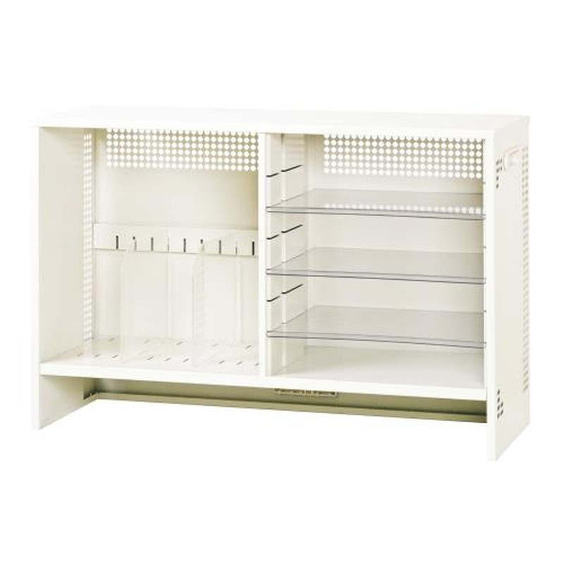 エスコ EA954HL-22 670x245x450mm机上ラック 1個（ご注文単位1個）【直送品】