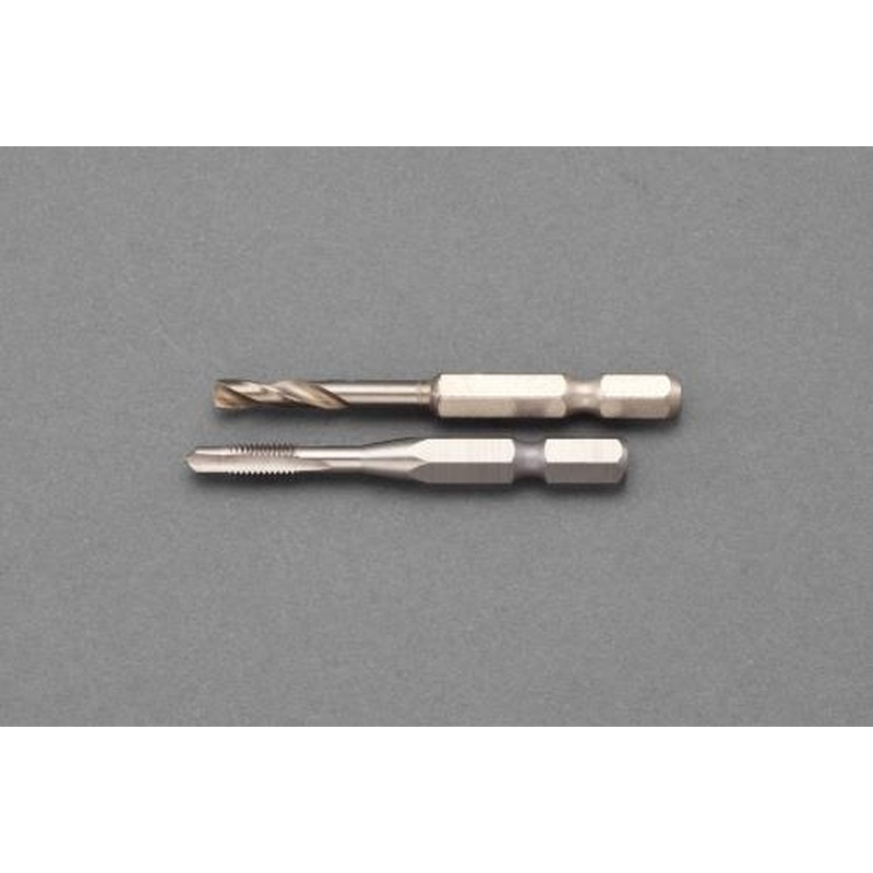 エスコ EA829BE-4 M4x0.7mmタップ(六角軸・ガイド付) 1個（ご注文単位1個）【直送品】