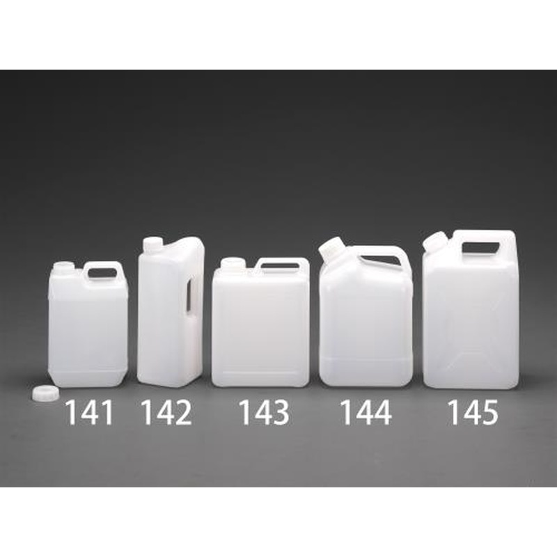 エスコ EA508AJ-144 126x174x262mm/4.0Lポリ容器 1個(ご注文単位1個)【直送品】