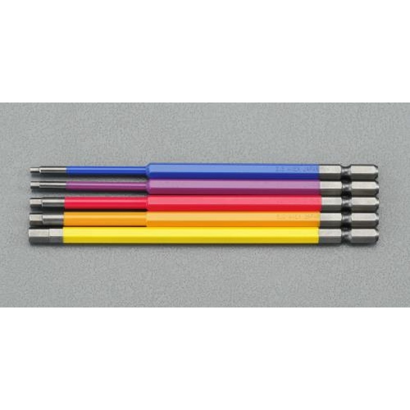 エスコ EA611BR-260 6.0x150mm［Hexagon]ドライバービット 1個（ご注文単位1個）【直送品】
