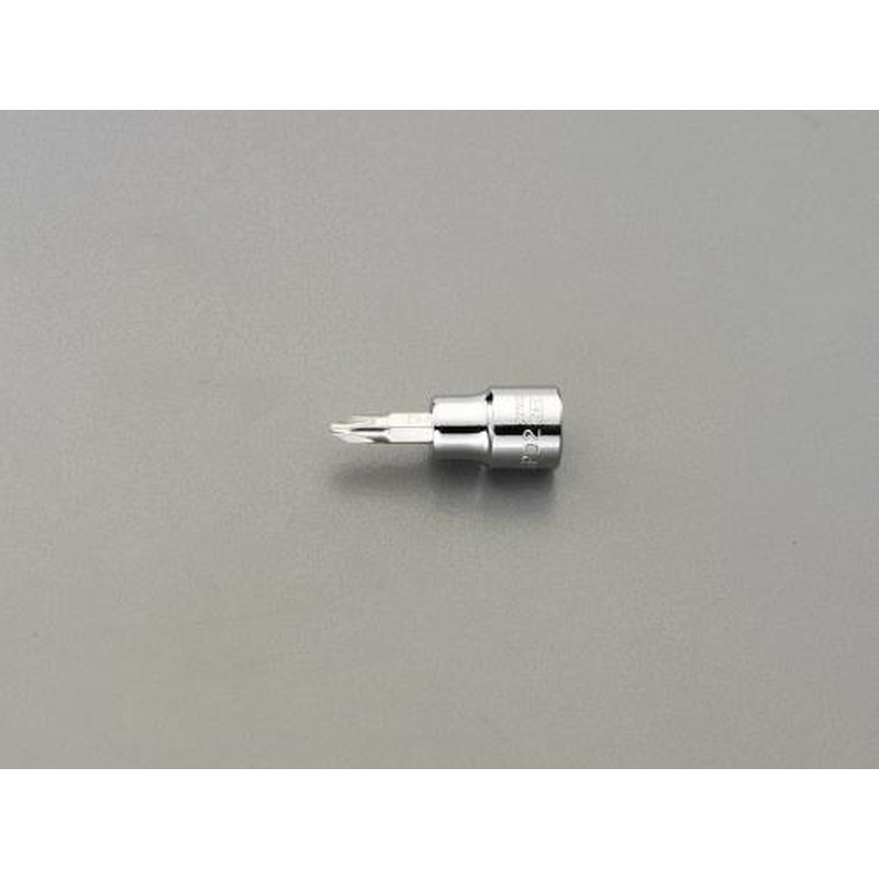 エスコ EA687BM-2 3/8”DRx#2［＋]ドライバービットソケット 1個（ご注文単位1個）【直送品】